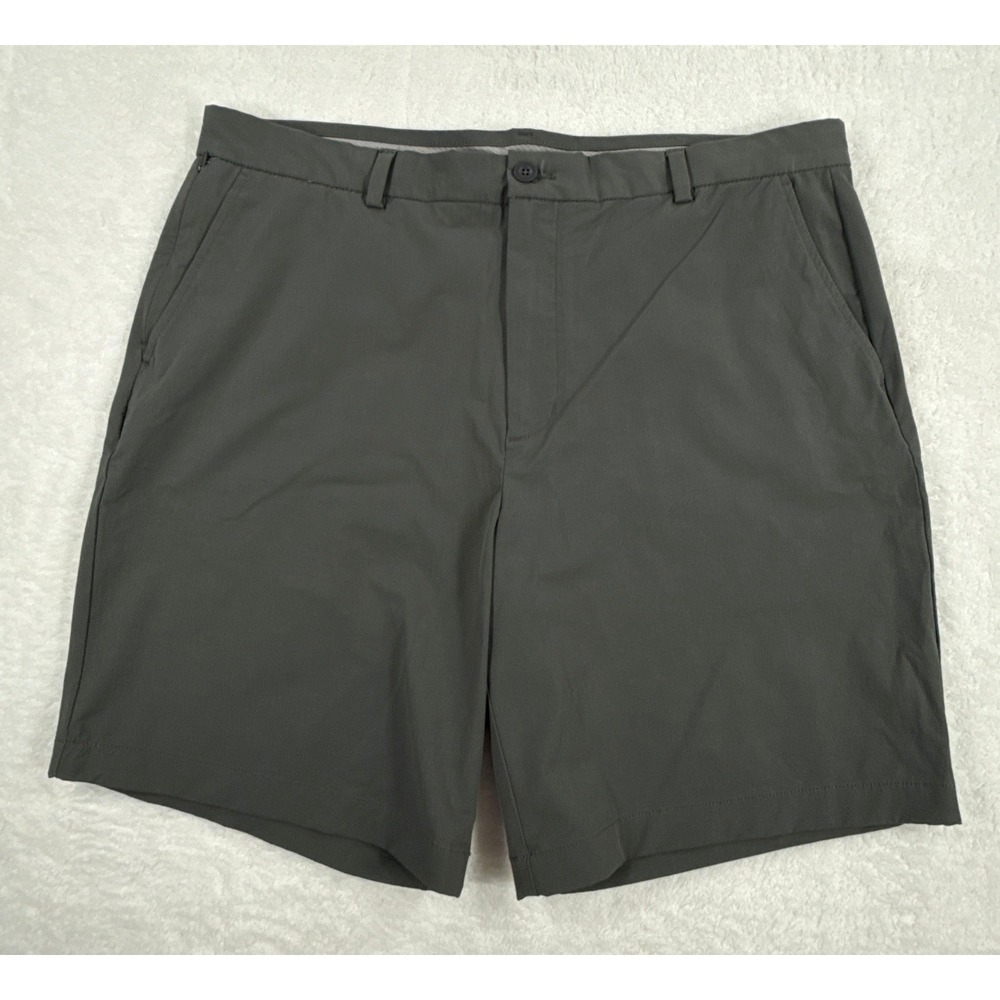 Vineyard Vines OTG Mens Size 38 Gray On The Go Stretch Performance Shorts